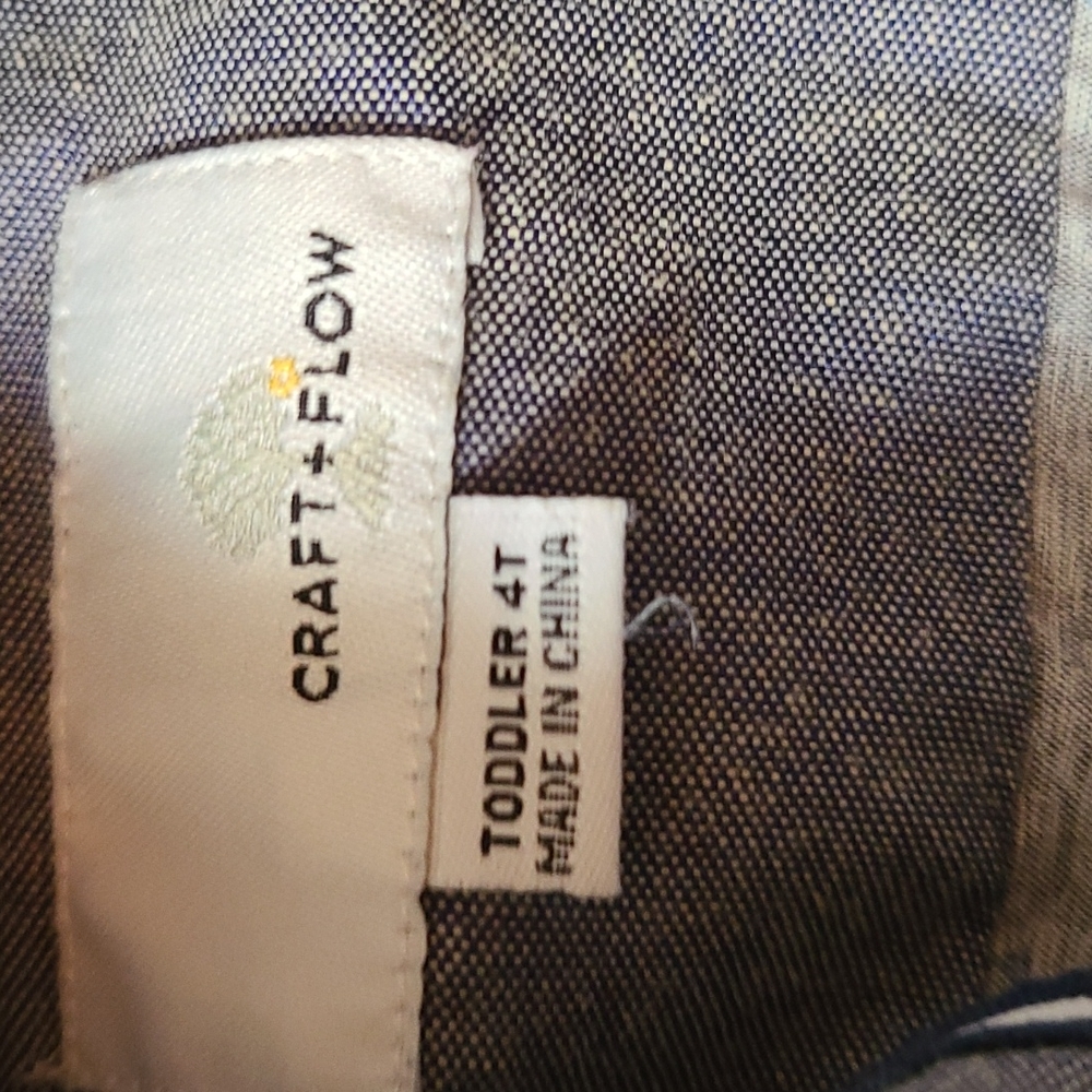 Shark print button down - Picture 2 of 4